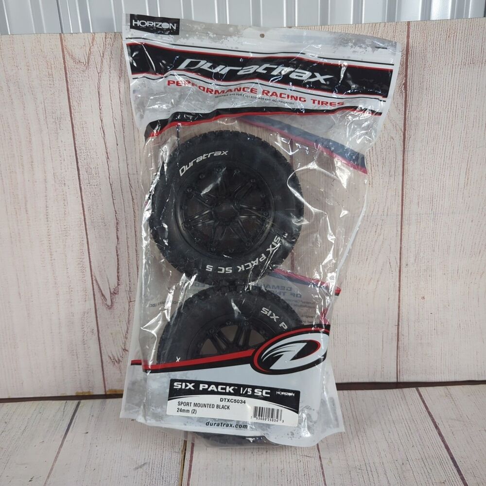 NEW - Duratrax Bandito 1/5 SC Sport Tire 2PC Large Scale 24mm 5IVE Offroad Truck